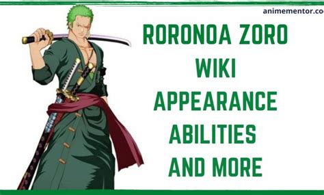 Roronoa Zoro Wiki, Age, Bounty, Abilities, And More .